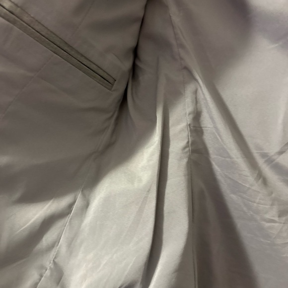 NWOT Twinhill Light Gray Professional Blazer with Notched Lapels Tailored Fit - Picture 4 of 15